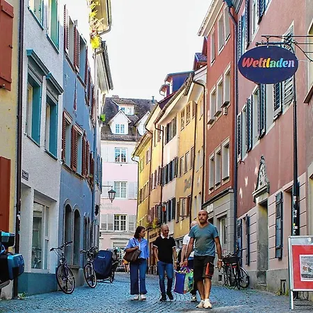 Zentrale Wohlfuehloase Inkl Parkplatz - Zum Blauen Schild Apartment Konstanz